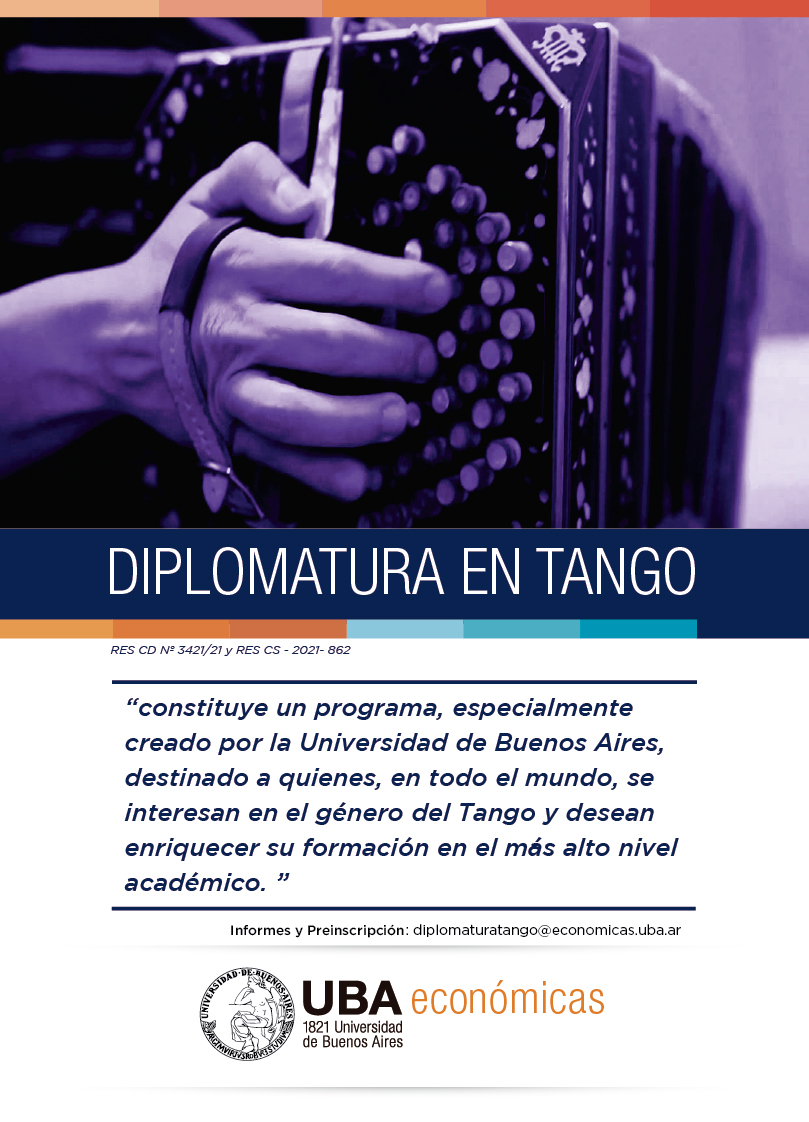 DIPLOMATURA DE TANGO (UBA) 1